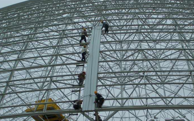 五常网架装配好以后应当留神哪八项验收事件